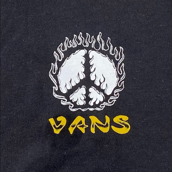 Vans Burnt Out Short Sleeve Tee T-Shirt - Picture 3 of 10